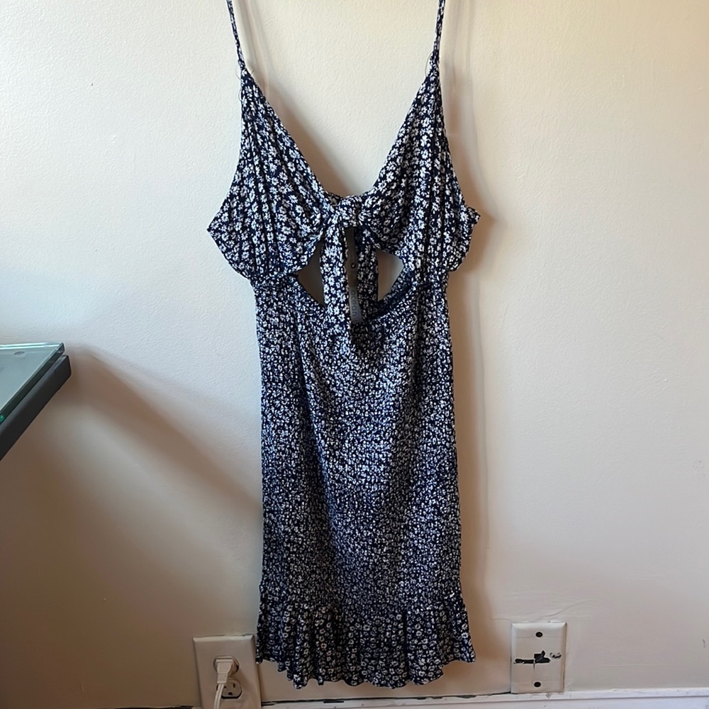 Blue summer dress- Size M